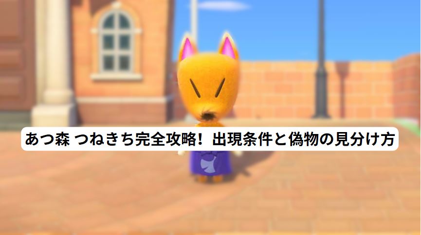 あつ森 つねきち